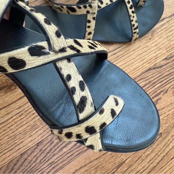 Jenni Kayne Pony Hair Strappy Sandal - Picture 8 of 9